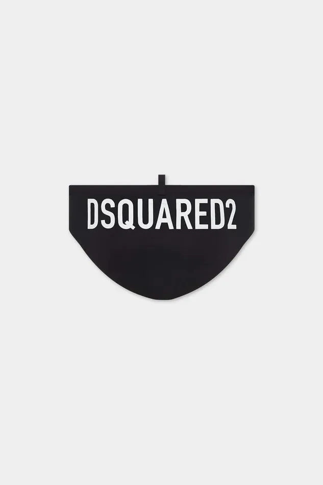 Dsquared2 Beachwear Back Logo Swim Brief Blackwhite 8211 Men