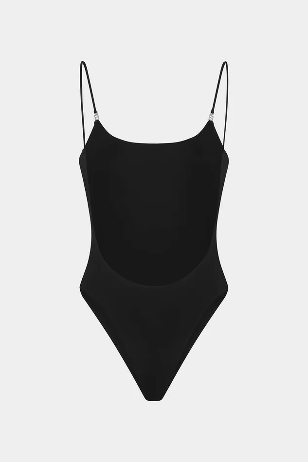 Dsquared2 Beachwear Be Icon One Piece Black 8211 Women