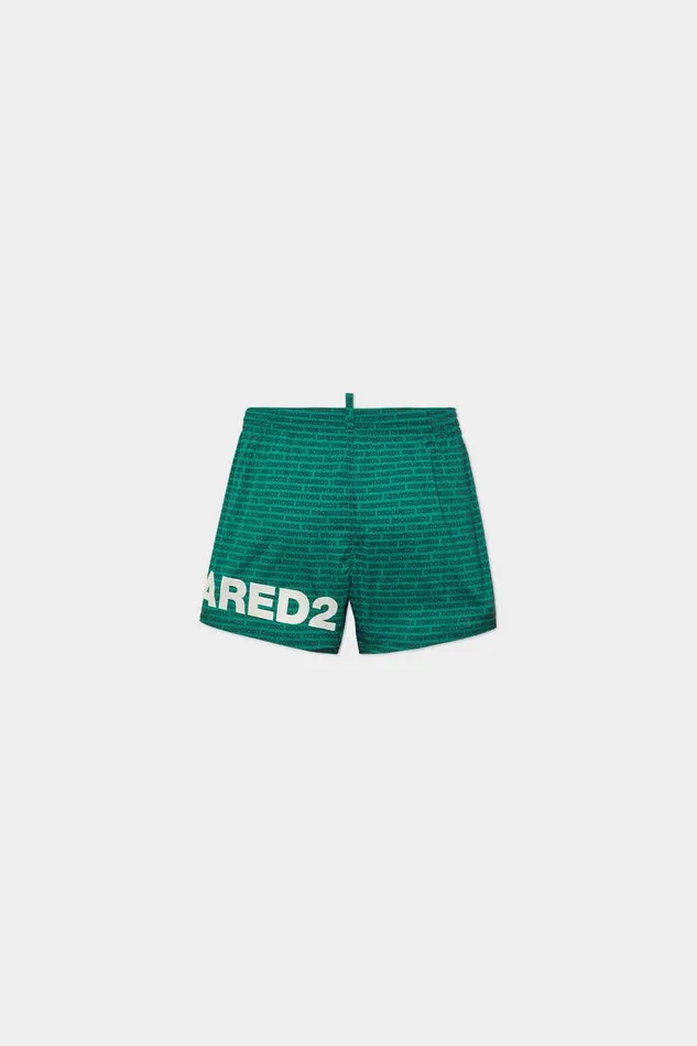 Dsquared2 Beachwear Swim Boxer Midi Green 8211 Men