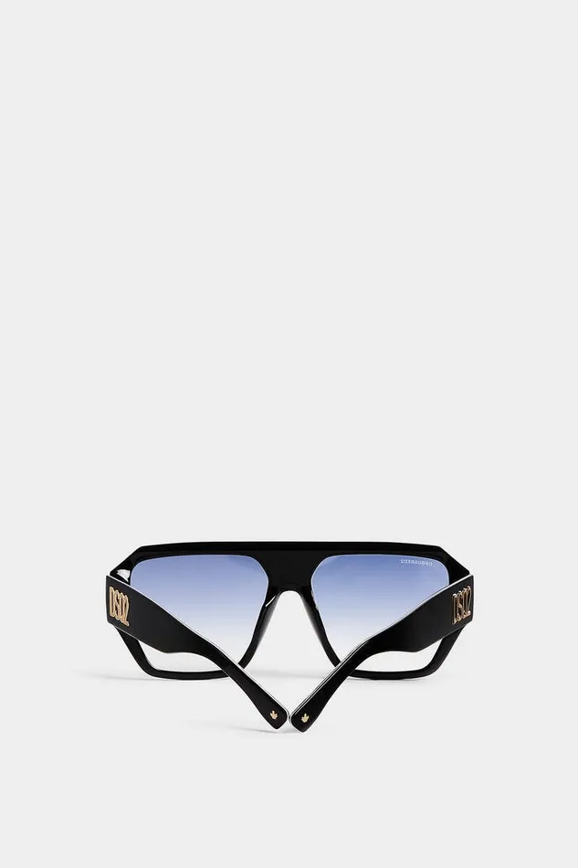 Dsquared2 Eyewear Hype Black White Pattern Sunglasses 8211 MenWomen