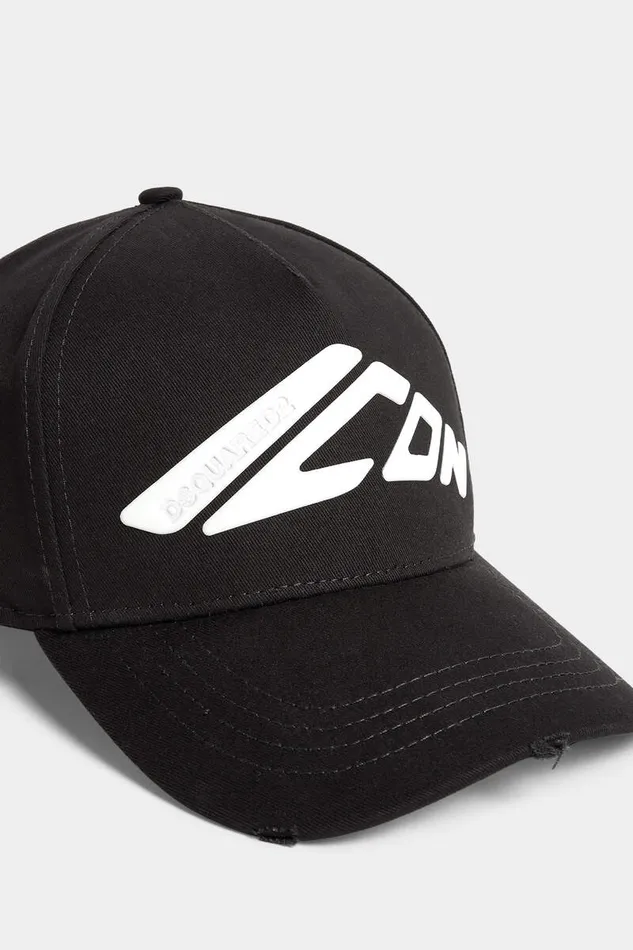 Dsquared2 Headwear Icon New Generation Baseball Cap Blackwhite 8211 MenWomen