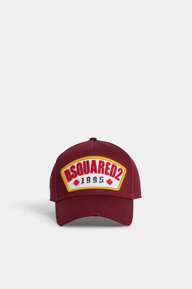Dsquared2 Headwear Logo Baseball Cap Bordeaux 8211 Men