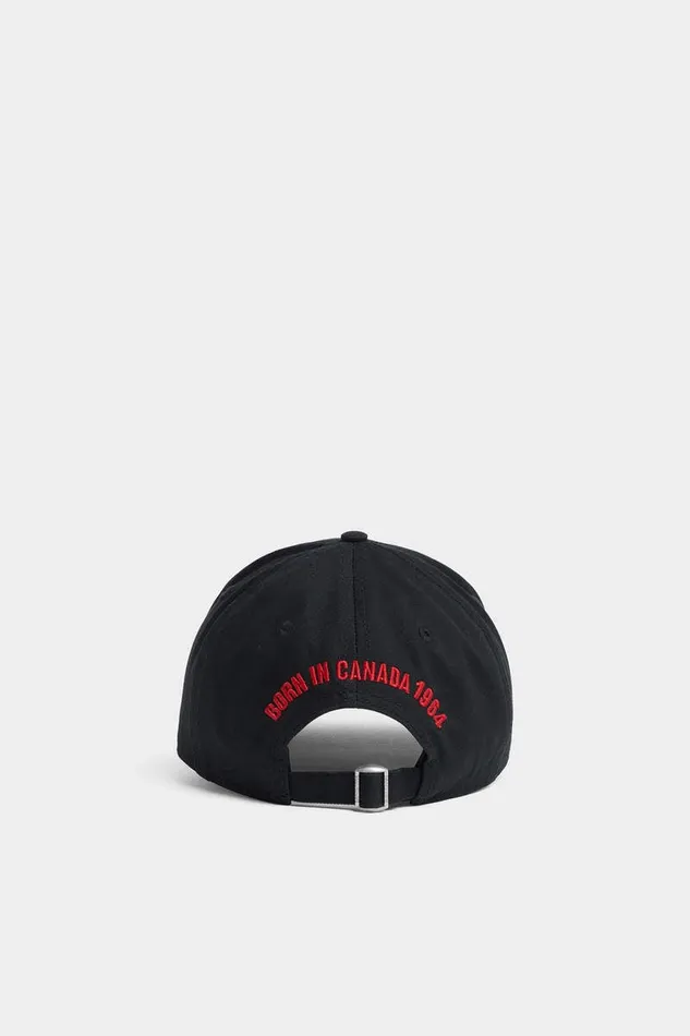 Dsquared2 Headwear Slogan Baseball Cap Black 8211 Men