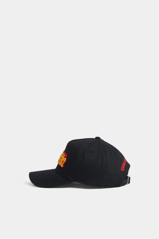 Dsquared2 Headwear Slogan Baseball Cap Black 8211 Men