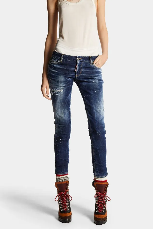 Dsquared2 Jeans Dark Easy Wash Jennifer Jeans Navy 8211 Women