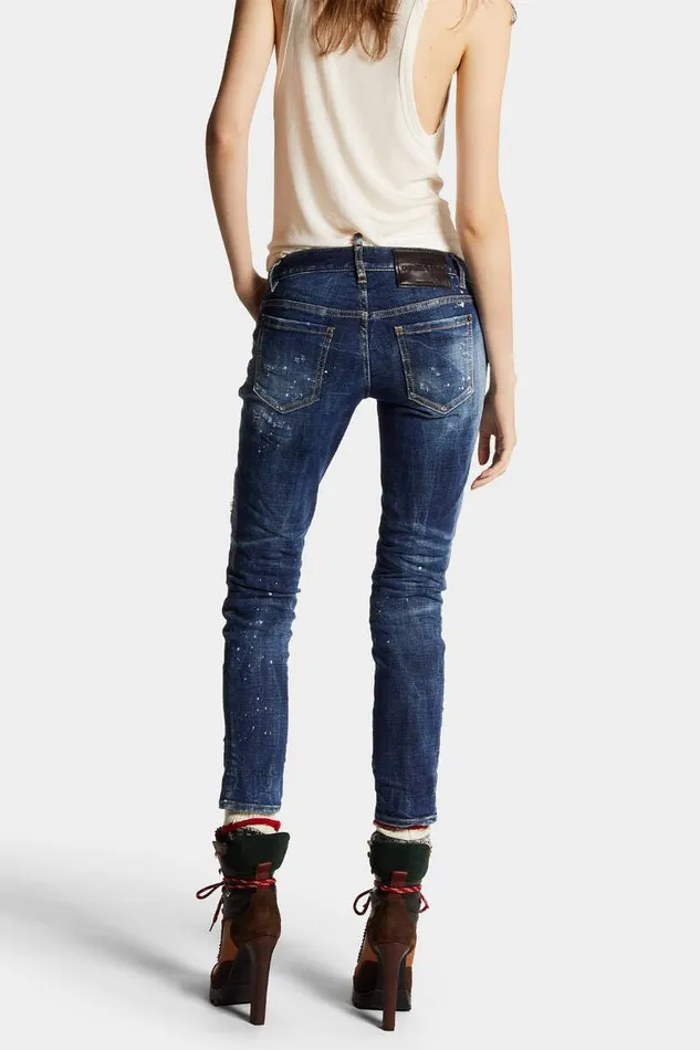 Dsquared2 Jeans Dark Easy Wash Jennifer Jeans Navy 8211 Women