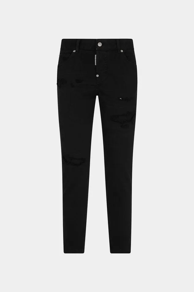 Dsquared2 Jeans Dyed Ripped Cool Girl Jeans Black 8211 Women