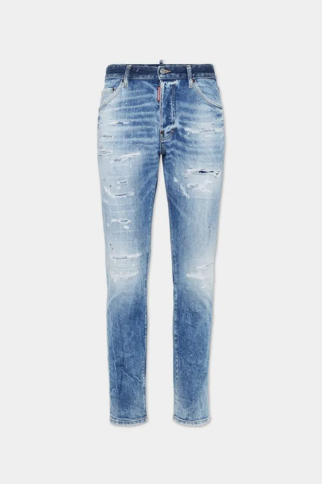 Dsquared2 Jeans Light Scarface Wash Cool Guy Jeans Navy 8211 Men