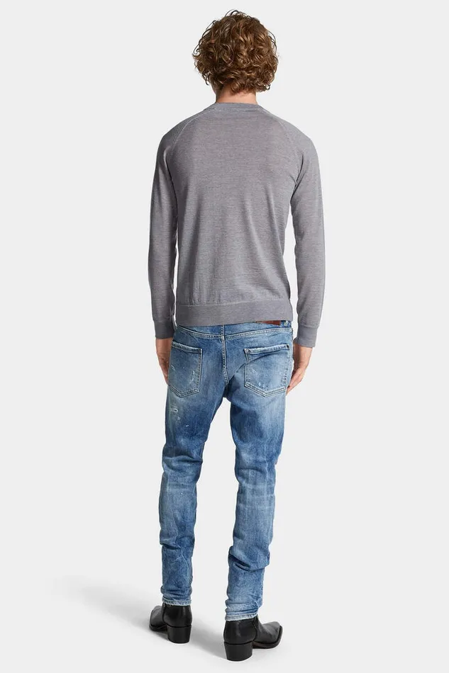 Dsquared2 Jeans Light Scarface Wash Cool Guy Jeans Navy 8211 Men