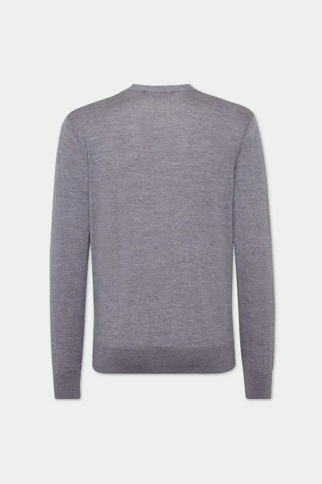 Dsquared2 Knitwear D2 Knit Cardigan Grey 8211 Men