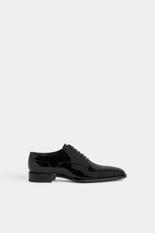 Dsquared2 Laced Shoes Classic Evening Oxford Black 8211 Men
