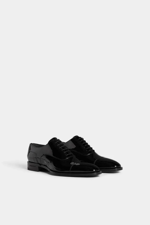 Dsquared2 Laced Shoes Classic Evening Oxford Black 8211 Men