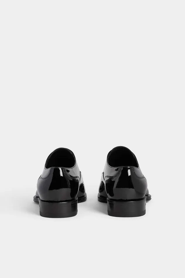Dsquared2 Laced Shoes Classic Evening Oxford Black 8211 Men