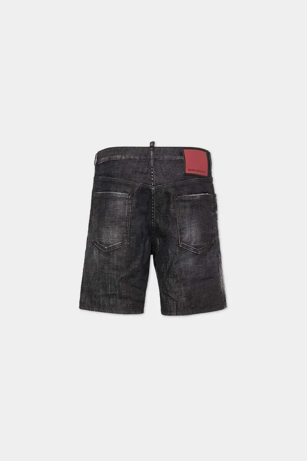Dsquared2 Shorts Black Easy Wash Marine Shorts 8211 Men