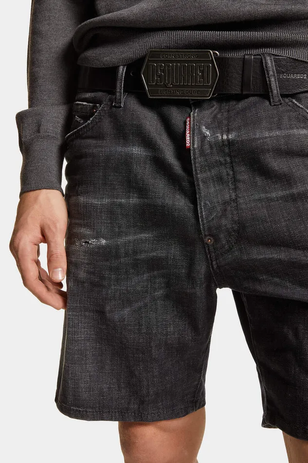 Dsquared2 Shorts Black Easy Wash Marine Shorts 8211 Men