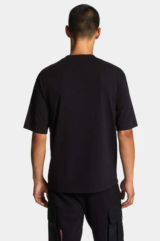 Dsquared2 TShirts and Polo Loose Fit Blood Sweat Tears TShirt Black 8211 Men