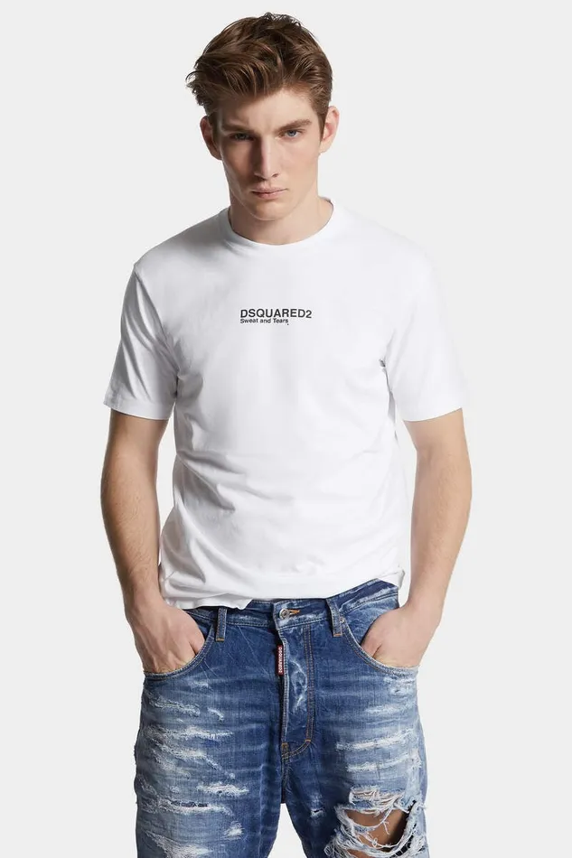 Dsquared2 TShirts and Polo Mini Logo Cool TShirt 100 8211 Men Dsquared2 TShirts and Polo Mini Logo Cool TShirt 100 8211 Men