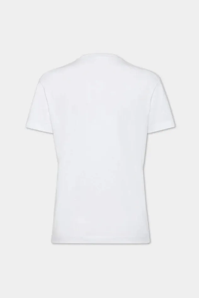 Dsquared2 Tops and TShirts Just Right Fit House TShirt White 8211 Women