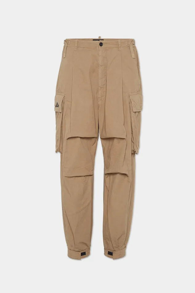 Dsquared2 Trousers Icon New Generation Ripstop 3d Cargo Pant Khaki 8211 Men