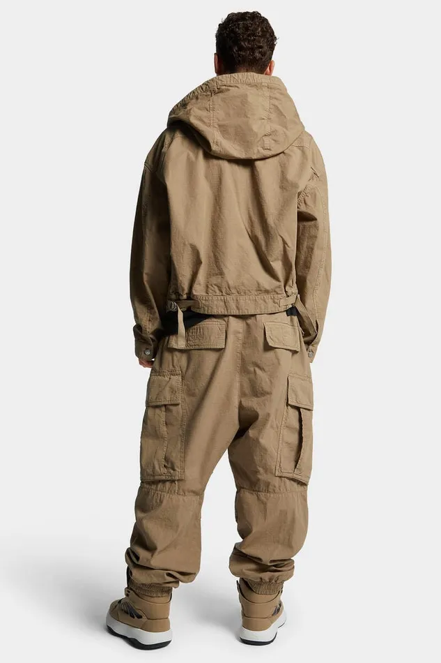 Dsquared2 Trousers Icon New Generation Ripstop 3d Cargo Pant Khaki 8211 Men