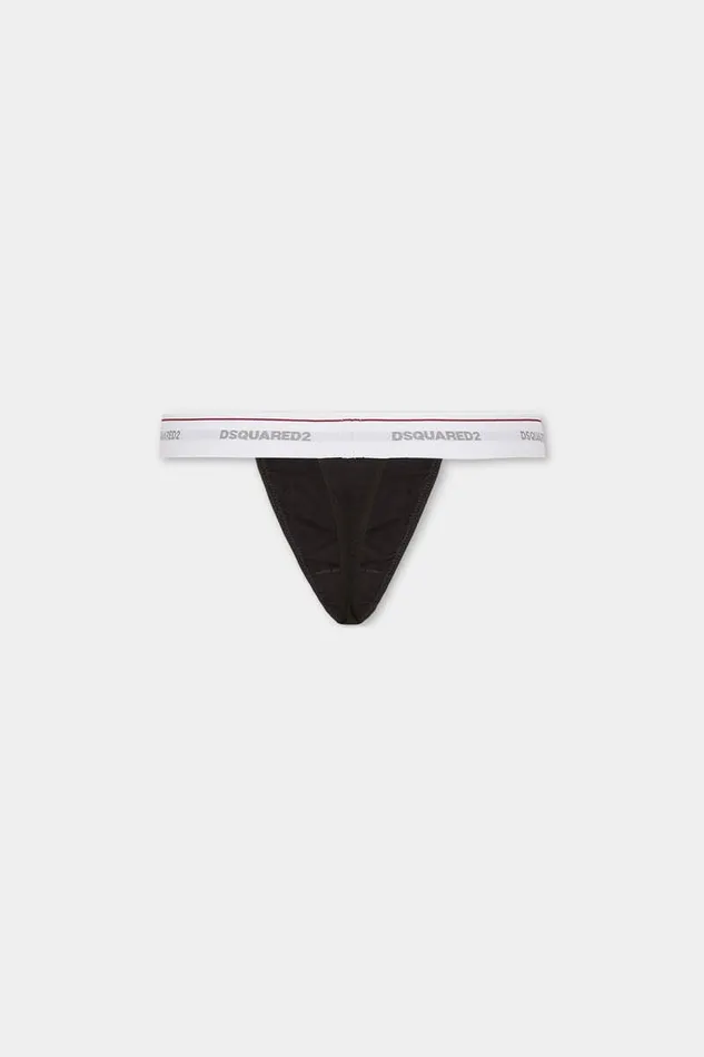 Dsquared2 Underwear Band Thong Black 8211 Women