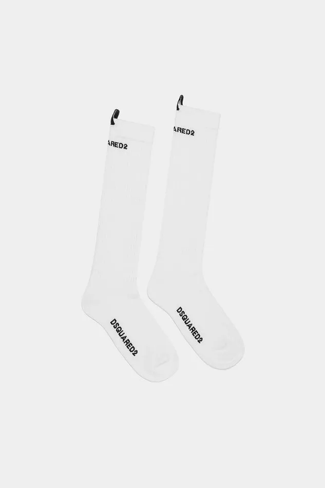 Dsquared2 Underwear Bondage Socks White 8211 Men