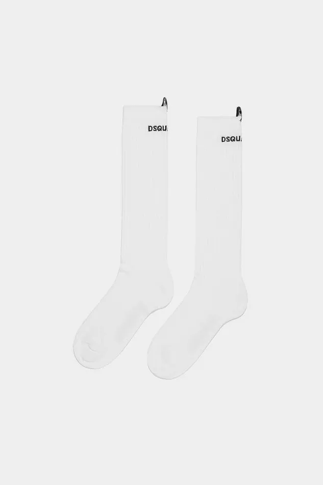 Dsquared2 Underwear Bondage Socks White 8211 Men