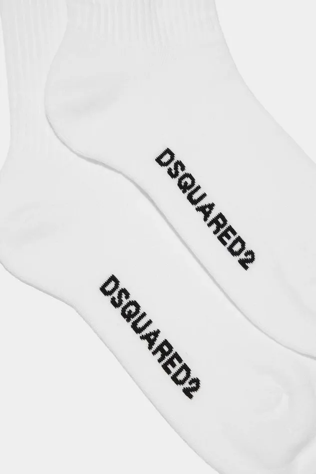 Dsquared2 Underwear Bondage Socks White 8211 Men
