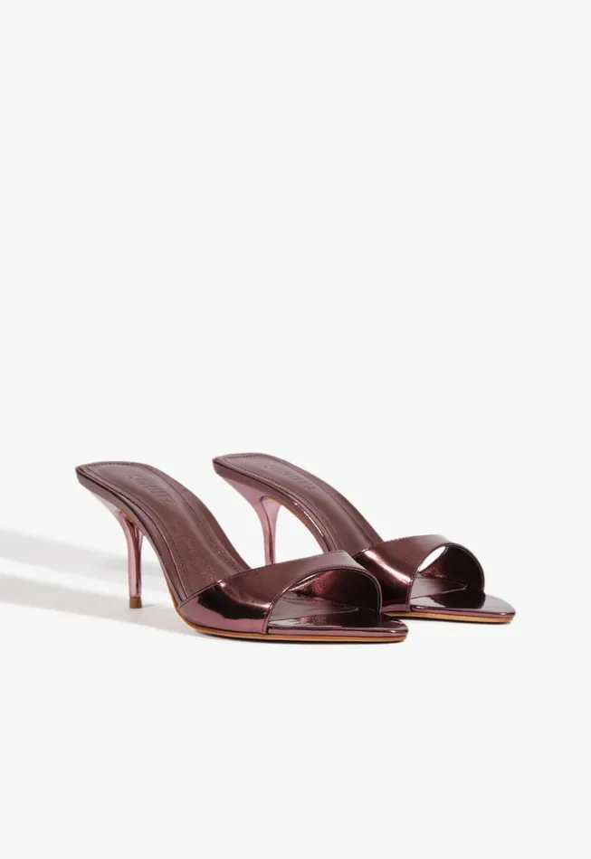 Elodie Sandal Red Women Schutz Shoes Mules