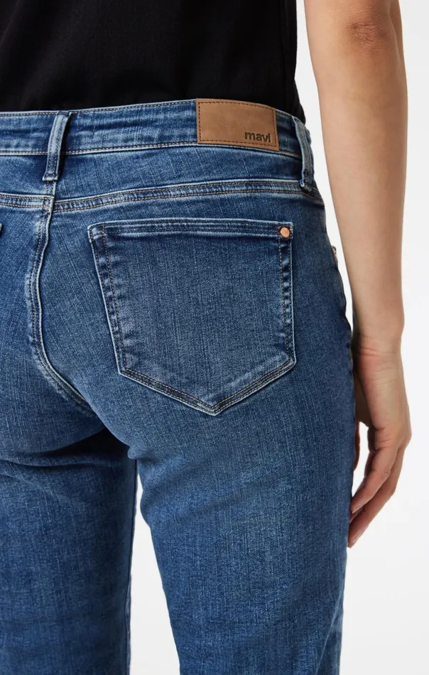 Emma Slim Boyfriend In Mid Used Flex Blue Women Mavi Jeans Denim Emma Slim Boyfriend In Mid Used Flex Blue Women Mavi Jeans Denim