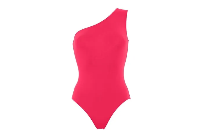ERES Effigie OneShoulder OnePiece Grenadine 23e Women OnePiece Swimsuits