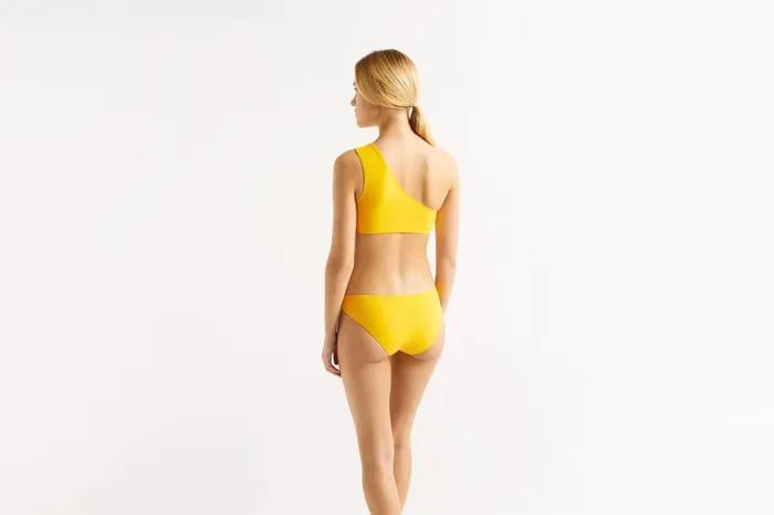 ERES Symbole OneShoulder Crop Top Passion 23e Women TwoPieces Swimsuits