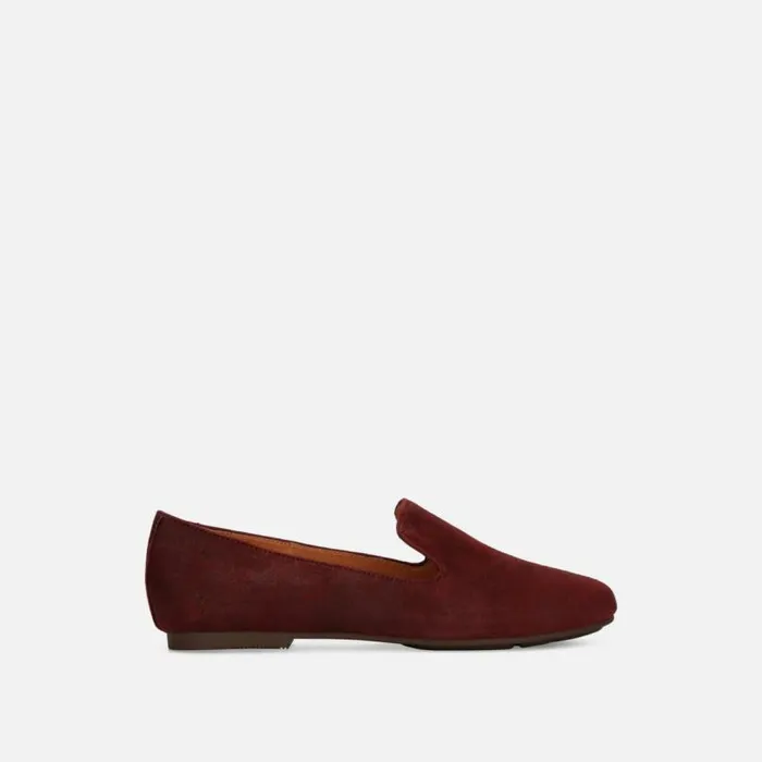 Eugene Leather Loafer Flat Merlot Women Kenneth Cole Flats