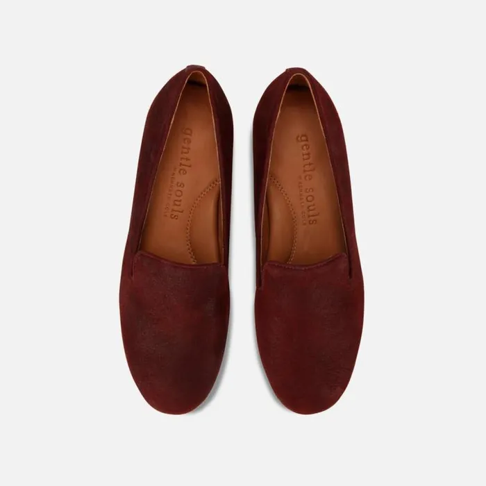 Eugene Leather Loafer Flat Merlot Women Kenneth Cole Flats