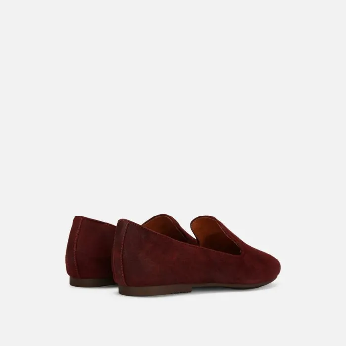 Eugene Leather Loafer Flat Merlot Women Kenneth Cole Flats
