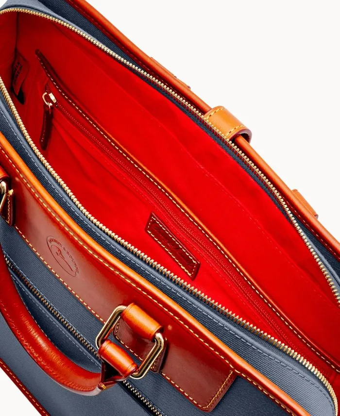 Executive Cabriolet Brooklyn Briefcase Dark Grey WomanMan Dooney and Bourke Shoulder Bags Executive Cabriolet Brooklyn Briefcase Dark Grey WomanMan Dooney and Bourke Shoulder Bags