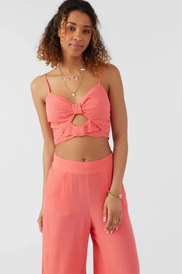 FARRAH SOLID CROP TOP Dubarry Women O039NEILL Collections