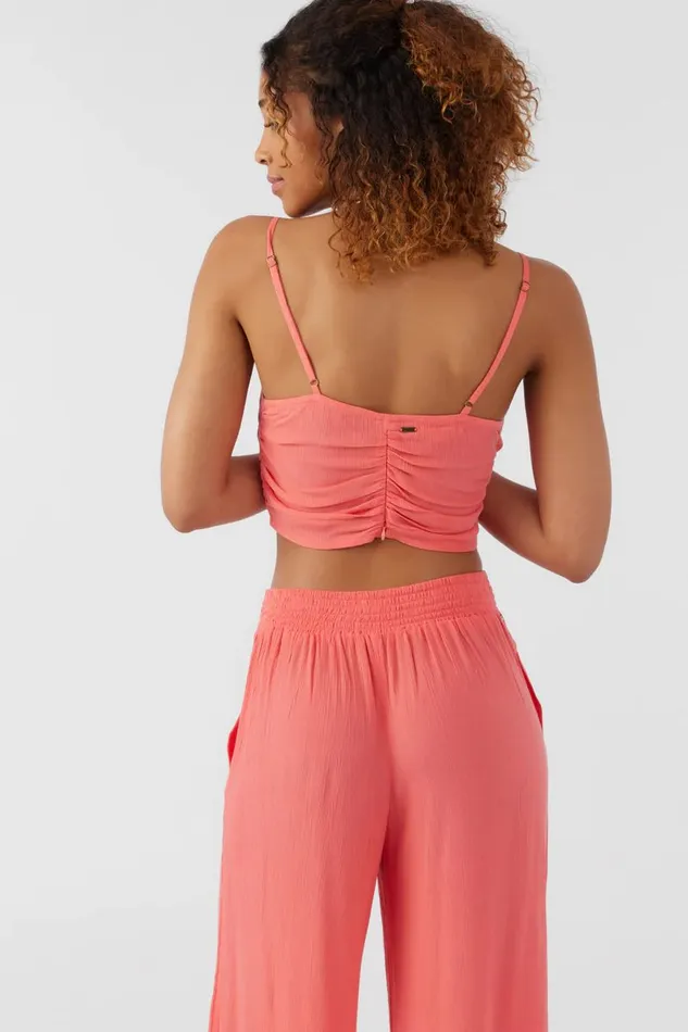 FARRAH SOLID CROP TOP Dubarry Women O039NEILL Collections
