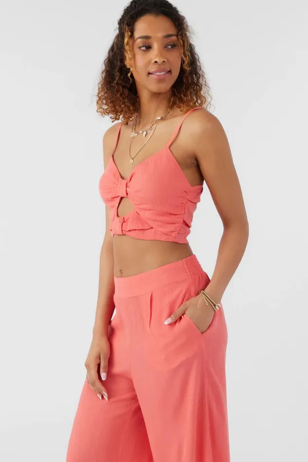 FARRAH SOLID CROP TOP Dubarry Women O039NEILL Collections