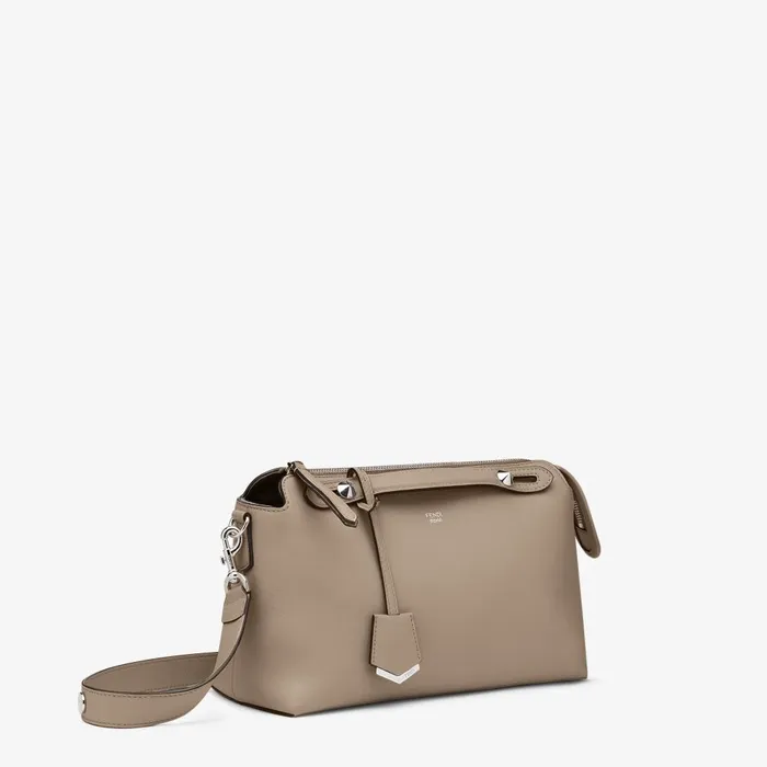 Fendi Boston Bags By The Way Medium Dove Gray Calfskin Bag 8211 Women