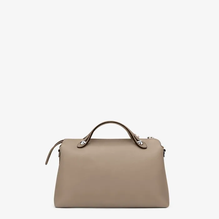 Fendi Boston Bags By The Way Medium Dove Gray Calfskin Bag 8211 Women