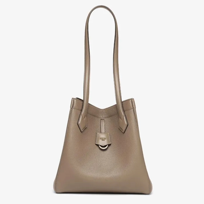 Fendi Bucket Bags Fendi Origami Medium Dove Gray Leather Bag That Can Be Transformed 8211 Women Fendi Bucket Bags Fendi Origami Medium Dove Gray Leather Bag That Can Be Transformed 8211 Women