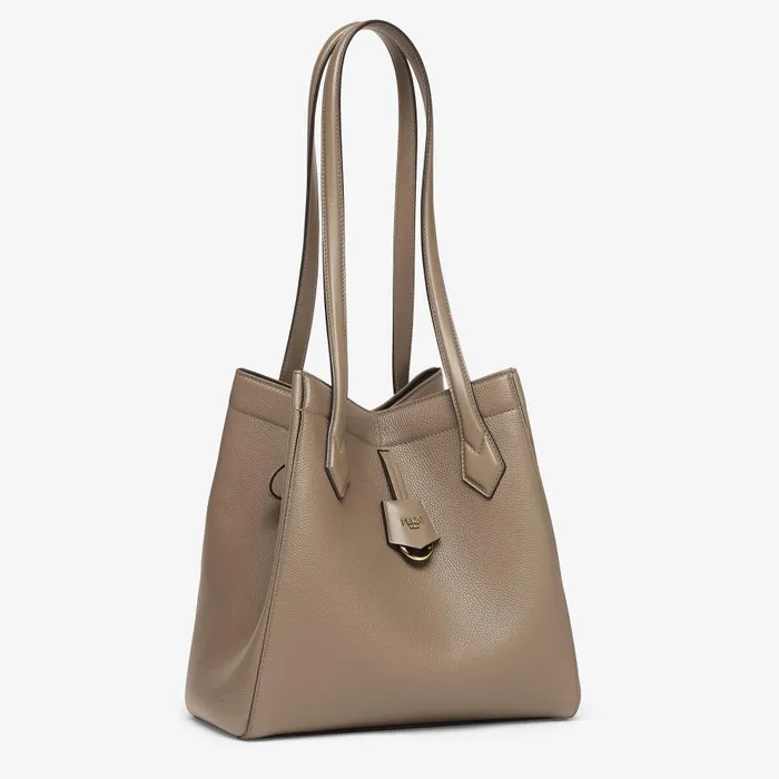 Fendi Bucket Bags Fendi Origami Medium Dove Gray Leather Bag That Can Be Transformed 8211 Women