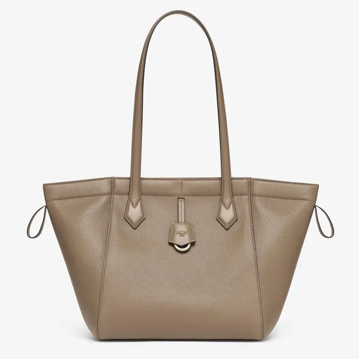 Fendi Bucket Bags Fendi Origami Medium Dove Gray Leather Bag That Can Be Transformed 8211 Women
