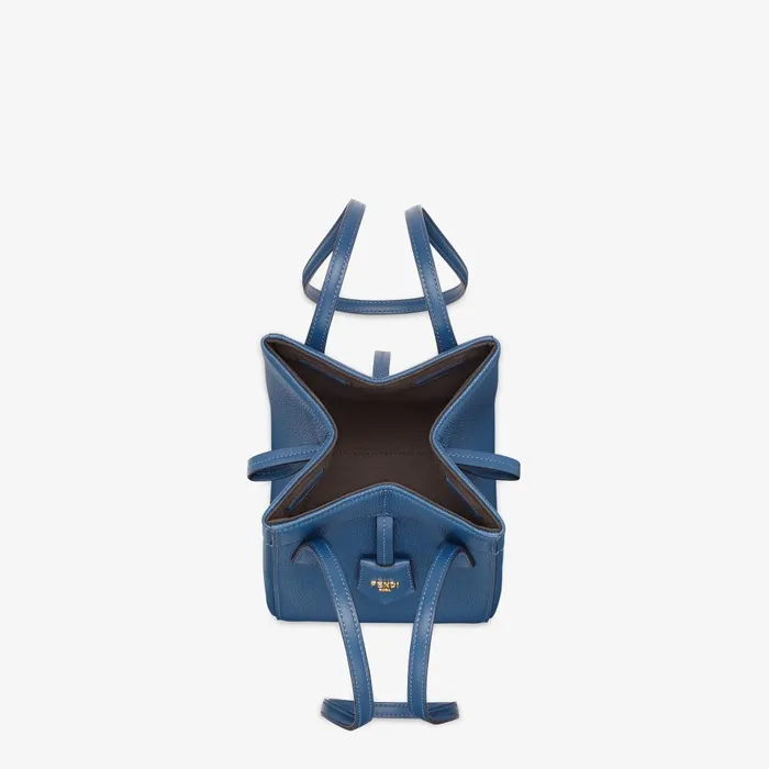 Fendi Bucket Bags Fendi Origami Mini Blue Leather Mini Bag That Can Be Transformed 8211 Women
