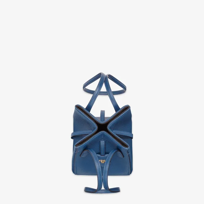 Fendi Bucket Bags Fendi Origami Mini Blue Leather Mini Bag That Can Be Transformed 8211 Women