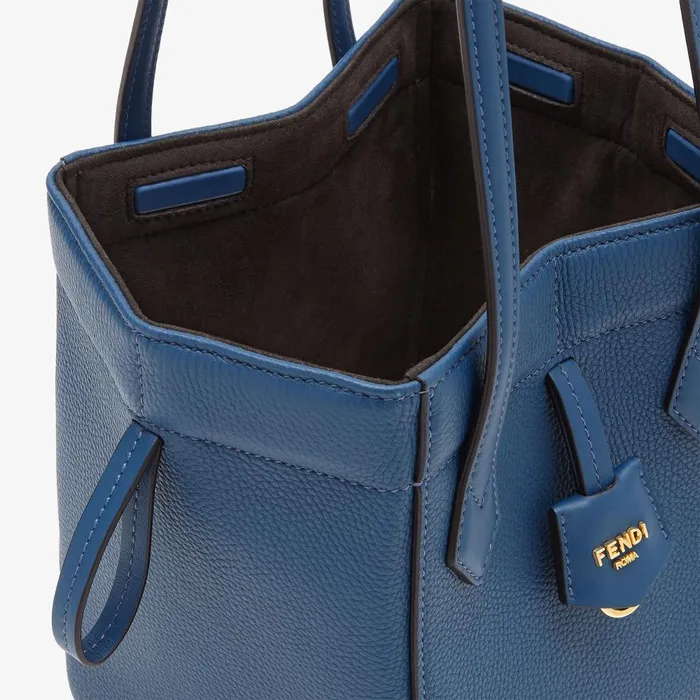 Fendi Bucket Bags Fendi Origami Mini Blue Leather Mini Bag That Can Be Transformed 8211 Women