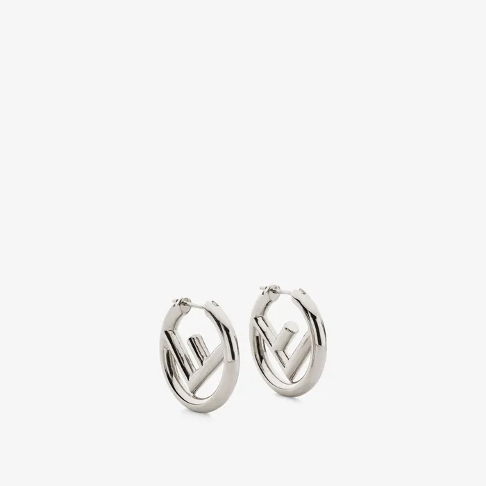 Fendi Earrings F Is Fendi Earrings Palladiumcolored Earrings 8211 Women