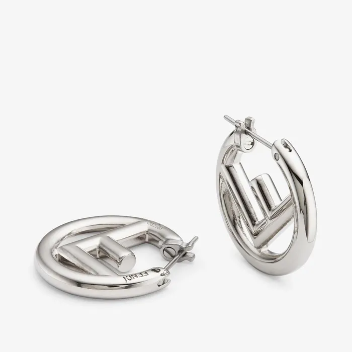 Fendi Earrings F Is Fendi Earrings Palladiumcolored Earrings 8211 Women