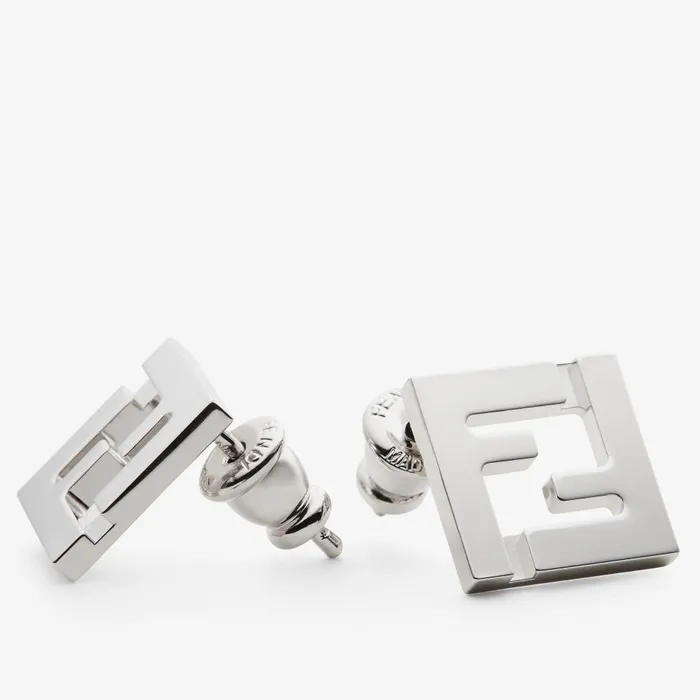 Fendi Earrings Forever Fendi Earrings Silvercolored Metal Earrings 8211 Women